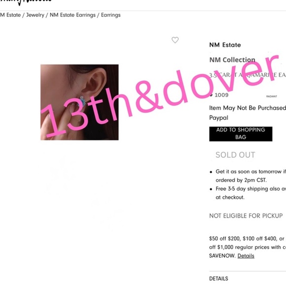 4ct Cushion Cut Earrings - Picture 12 of 12